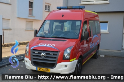 Volkswagen Crafter II serie
Grand-Duché de Luxembourg - Großherzogtum Luxemburg - Grousherzogdem Lëtzebuerg - Lussemburgo  
CISRO Service Incendie Roeserbann
