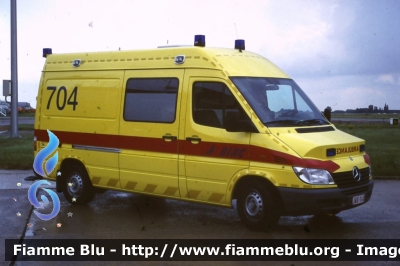 Mercedes-Benz Sprinter II serie 
Koninkrijk België - Royaume de Belgique - Königreich Belgien - Belgio
Sapeur Pompier - Branweer Aeroport National
Parole chiave: Ambulanza Ambulance