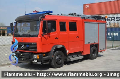 Mercedes-Benz 1124
Koninkrijk België - Royaume de Belgique - Königreich Belgien - Belgio
Sapeur Pompier - Branweer Aeroport National
