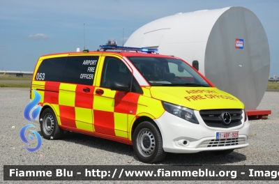 Mercedes-Benz Vito III serie
Koninkrijk België - Royaume de Belgique - Königreich Belgien - Belgio
Sapeur Pompier - Branweer Aeroport National
