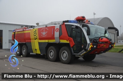 Rosenbauer Panther 8x8 III serie
Grand-Duché de Luxembourg - Großherzogtum Luxemburg - Grousherzogdem Lëtzebuerg - Lussemburgo
SIS - Service d'Incendie et Sauvetage Luxembourg Airport
103
