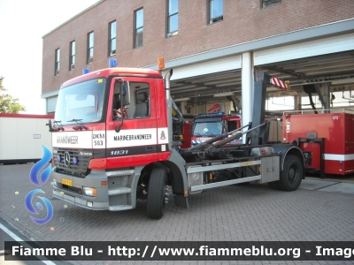 Mercedes-Benz Actros II serie 1831
Nederland - Paesi Bassi
Korps Marine Brandweer
