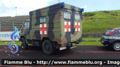 Iveco VM 90
Esercito Italiano
Ambulanza
EI CG 400
Cimic South Group Motta di Livenza (TV)
Parole chiave: Iveco VM90 EICG400