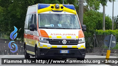 Volkswagen Crafter II serie
Cooperativa sociale Castel Monte Onlus
Ambulanza convenzionata
SUEM 118 Treviso Emergenza
Ospedale di Oderzo (TV)
Allestimento MAF
"354"
Parole chiave: Volkswagen Crafter_IIserie Ambulanza