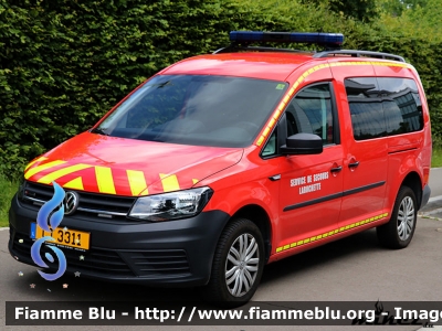 Volkswagen Caddy 
Grand-Duché de Luxembourg - Großherzogtum Luxemburg - Grousherzogdem Lëtzebuerg - Lussemburgo
Service Incendie Larochette
