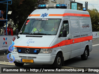 Mercedes-Benz Sprinter I serie
Grand-Duché de Luxembourg - Großherzogtum Luxemburg - Grousherzogdem Lëtzebuerg - Lussemburgo
Secouriste de la Ville d'Esch s/Alzette
