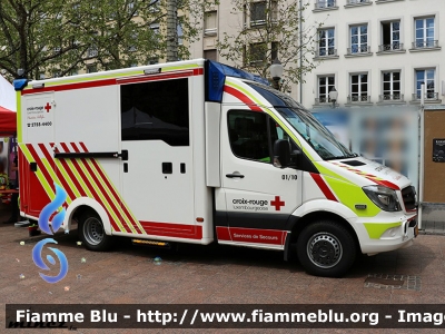 Mercedes-Benz Sprinter III serie restyle
Grand-Duché de Luxembourg - Großherzogtum Luxemburg - Grousherzogdem Lëtzebuerg - Lussemburgo 
Croix Rouge Luxembourgoise
Parole chiave: Mercedes-Benz Sprinter_IIIserie_Restyle Ambulanza Ambulance