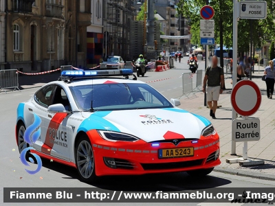 Tesla Model S
Grand-Duché de Luxembourg - Großherzogtum Luxemburg - Grousherzogdem Lëtzebuerg - Lussemburgo 
Police
