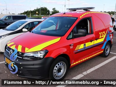 Volkswagen Caddy
Grand-Duché de Luxembourg - Großherzogtum Luxemburg - Grousherzogdem Lëtzebuerg - Lussemburgo 
CGDIS - Corps Grand-Ducal d'Incendie et de Secours
