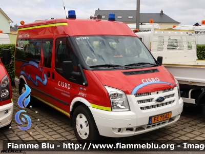 Ford Transit VII serie
Grand-Duché de Luxembourg - Großherzogtum Luxemburg - Grousherzogdem Lëtzebuerg - Lussemburgo 
CISRO Service Incendie Roeserbann
