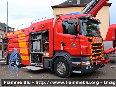 Scania ?
Grand-Duché de Luxembourg - Großherzogtum Luxemburg - Grousherzogdem Lëtzebuerg - Lussemburgo
Service Incendie Mertert
