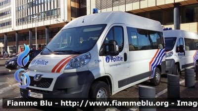 Peugeot Boxer III serie
Koninkrijk België - Royaume de Belgique - Königreich Belgien - Belgio
Police Fédérale
Spoorwegpolitie Polizia Ferroviaria
