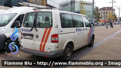 Volkswagen Transporter T5
Koninkrijk België - Royaume de Belgique - Königreich Belgien - Belgio
Police Fédérale
Spoorwegpolitie Polizia Ferroviaria
