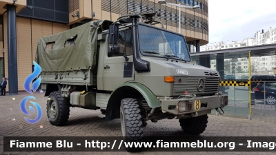 Mercedes-Benz Unimog U1350L
Koninkrijk België - Royaume de Belgique - Königreich Belgien - Belgio
La Defence - Defecie - Armata Belga
