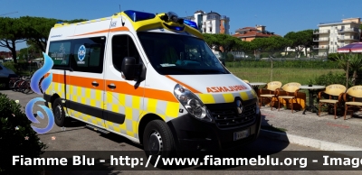 Renault Master IV serie
Cooperativa sociale Castel Monte Onlus
Ambulanza convenzionata
SUEM 118 Venezia Emergenza
Ospedale di Jesolo (VE)
"655" "INDIA 1"
Allestimento MAF
Parole chiave: Volkswagen Crafter_IIserie Ambulanza