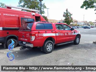 Ford Ranger IX serie 
Vigili Del Fuoco
Comando Provinciale di Venezia
Nucleo Soccorso Subacqueo Acquatico
Allestimento Futura Veicoli Speciali
VF 30556 
Parole chiave: Ford Ranger_IX serie VF30556