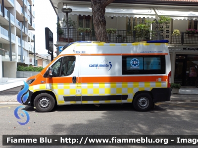 Fiat Ducato X290 
Cooperativa sociale Castel Monte Onlus
Ambulanza convenzionata
SUEM 118 Venezia Emergenza
Ospedale di Jesolo (VE)
"026" "INDIA 1"
Allestimento Orion 
Parole chiave: Fiat Ducato_X290 Ambulanza