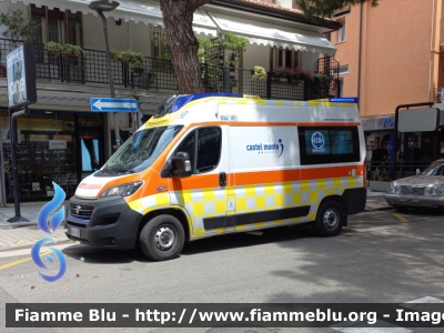 Fiat Ducato X290 
Cooperativa sociale Castel Monte Onlus
Ambulanza convenzionata
SUEM 118 Venezia Emergenza
Ospedale di Jesolo (VE)
"026" "INDIA 1"
Allestimento Orion 
Parole chiave: Fiat Ducato_X290 Ambulanza