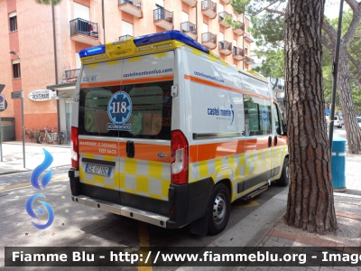 Fiat Ducato X290 
Cooperativa sociale Castel Monte Onlus
Ambulanza convenzionata
SUEM 118 Venezia Emergenza
Ospedale di Jesolo (VE)
"026" "INDIA 1"
Allestimento Orion 
Parole chiave: Fiat Ducato_X290 Ambulanza