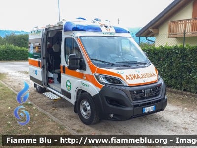 Fiat Ducato X290 
E.V.A. Alpago (BL)
in convenzione SUEM 118 Belluno Emergenza
Allestimento Ambitalia
"VICTOR 5" 
Parole chiave: Fiat Ducato_X290 Ambulanza