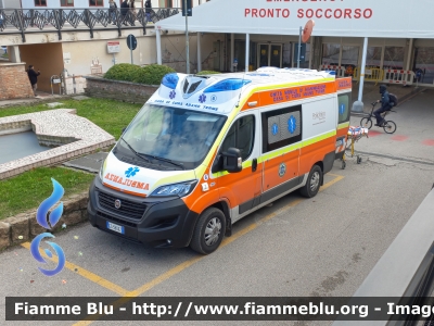 Fiat Ducato X290 
Casa di Cura Abano Terme S.p.A
in convenzione SUEM 118 Padova
Allestimento Vision
"ALFA 6"
Parole chiave: Fiat Ducato_X290 Ambulanza