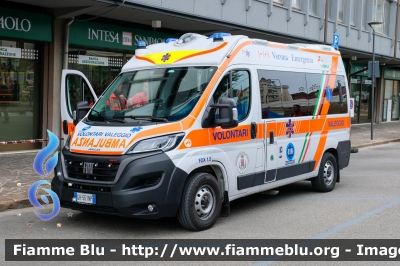 Fiat Ducato X290 
S.O.S. Volontari Valeggio
in convenzione SUEM 118 Verona Emergenza
Allestimento Aricar
"FOX 1.5" 
Parole chiave: Fiat Ducato_X290 Ambulanza JEAS-2024