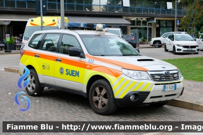 Subaru Forester V serie 
Azienda ULSS 3 Serenissima
SUEM 118 ULSS 3 Emergenza
Centrale Operativa di Mestre (VE)
Allestimento Aricar
"323" ex "MIKE 13" 
Parole chiave: Subaru Forester_VSerie Automedica JEAS-2024