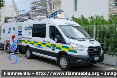 Ford Transit VIII serie
Azienda ULSS 3 Serenissima
SUEM 118 ULSS 3 Emergenza
Centrale Operativa di Mestre (VE)
Allestimento Divitec
"105" "ALFA 29" 
Parole chiave: Ford Transit_VIIIserie JEAS-2024