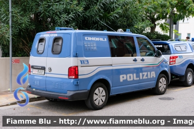 Volkswagen Transporter T6.1 
Polizia di Stato
Unita' Cinofile
Allestimento BAI
POLIZIA M4601 
Parole chiave: Volkswagen Transporter_T6.1 POLIZIAM4601 JEAS-2024