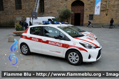 Toyota Yaris III serie 
Polizia Municipale Firenze
Allestimento Focaccia
Codice Veicolo: 12
POLIZIA LOCALE YA 772 AJ
Parole chiave: Toyota Yaris_IIIserie POLIZIALOCALEYA772AJ