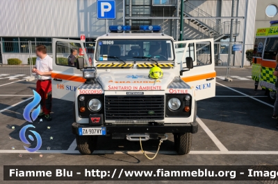 Land Rover Defender 110 
Pedemontana Emergenza Onlus
Crespano del Grappa (TV)
in convenzione SUEM 118 TrevisoEmergenza
Allestimento Aricar
"909"
Parole chiave: Land-Rover Defender_110 Ambulanza Trentennale_118_Treviso