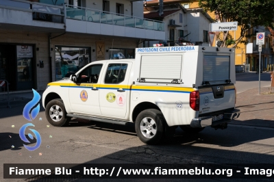 Nissan Navara III serie 
Protezione Civile
Gruppo Comunale di Pederobba (TV)
AVAB PC Pederobba
FIR Servizio Emergenza Radio
Regione Veneto
Coordinamento Provinciale Zona 1 - "122" 
Parole chiave: Nissan Navara_IIIserie