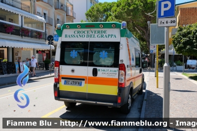 Fiat Ducato X250 
Croce Verde Bassano del Grappa
Allestimento Nepi 
Codice Veicolo: 19
Parole chiave: Fiat Ducato_X250 Ambulanza