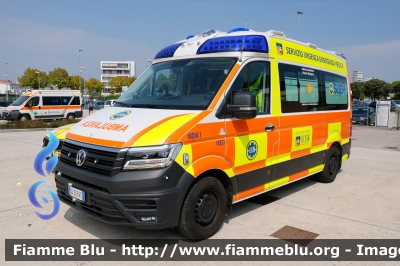 Volkswagen Crafter II serie 
Azienda ULSS 4 Veneto Orientale
SUEM 118 ULSS 4 Emergenza
Ospedale di Jesolo (VE)
Allestimento Ambitalia
"INDIA 1" 
Parole chiave: Volkswagen Crafter_IIserie Ambulanza JEAS-2022