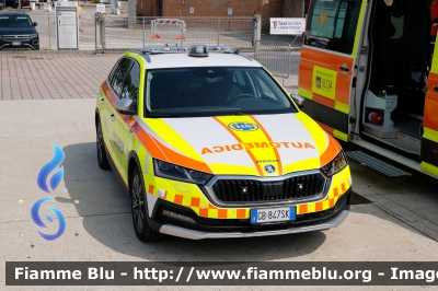 Skoda Octavia Scout IV serie
Azienda ULSS 4 Veneto Orientale
SUEM 118 ULSS 4 Emergenza
Ospedale di San Donà di Piave (VE)
Allestimento Aricar
"SIERRA 0" 
Parole chiave: Skoda Octavia_Scout_IVserie JEAS-2022