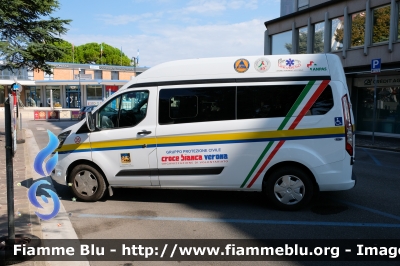 Ford Transit Custom 
Pubblica Assistenza Volontaria
Croce Bianca Verona
Allestimento EDM
Codice Veicolo: 35 
Parole chiave: Ford Transit_Custom JEAS-2022