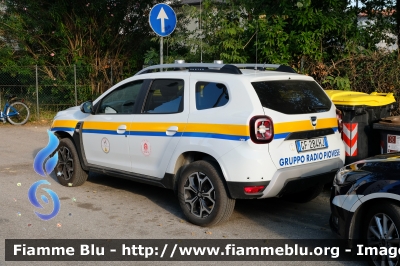 Dacia Duster II serie 
Protezione Civile
Gruppo Radio Piovese
Piove di Sacco(PD)
FIR Servizio Emergenza Radio
Regione Veneto
Allestimento Maritan
Parole chiave: Dacia Duster_IIserie JEAS-2022