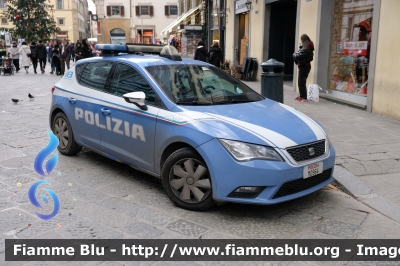 Seat Leon III serie 
Polizia di Stato
Squadra Volante
Allestimento NCT Nuova Carrozzeria Torinese
Decorazione Grafica Artlantis
POLIZIA M0964
Parole chiave: Seat Leon_IIIserie POLIZIAM0964