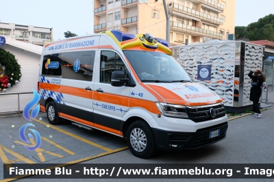 Volkswagen Crafter II serie
Due Effe Impresa Cooperativa
Ambulanze Friuli Venezia Giulia
Ambulanze Veneto
Allestimento MAF
"de-42"
ex "026" Castel Monte Onlus 
Parole chiave: Volkswagen Crafter_IIserie Ambulanza