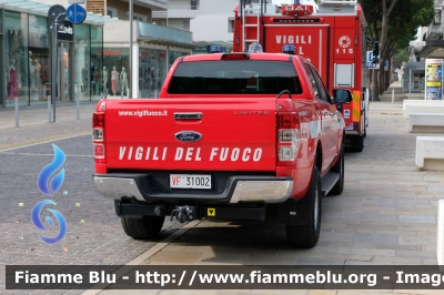 Ford Ranger IX serie 
Vigili del Fuoco
Comando Provinciale di Venezia
Distaccamento Permanente di Jesolo
Allestimento Aris
VF 31002 
Parole chiave: Ford Ranger_IXserie VF31002