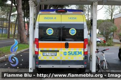 Fiat Ducato X290 
Azienda ULSS 4 Veneto Orientale
SUEM 118 ULSS 4 Emergenza
Ospedale di Jesolo (VE)
Allestimento Pam Mobility
"INDIA 4" 
Parole chiave: Fiat Ducato_X290 Ambulanza