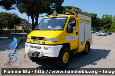 Scam SM50 4x4 
Protezione Civile
Gruppo Comunale di Cavallino-Treporti (VE)
Civici Pompieri Volontari 
Allestimento Scelza 
Parole chiave: Scam SM50_4x4