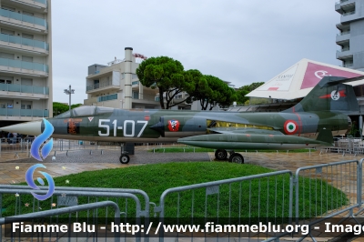 Lockheed Fiat F-104 S ASA 
Aeronautica Militare Italiana
51° Stormo Istrana (TV)
51-07 MM 6804 
Parole chiave: Lockheed Fiat F-104_S_ASA MM6804 51-07 JEAS-2023