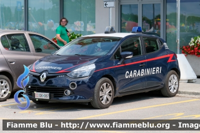 Renault Clio IV serie 
Carabinieri
Allestimento Focaccia
CC DK 087 
Parole chiave: Renault Clio_IVserie CCDK087