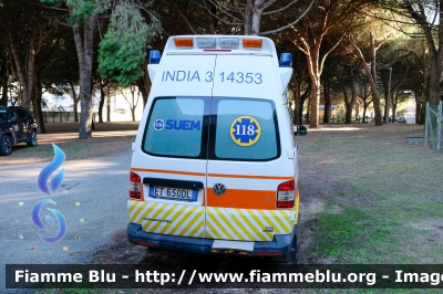 Volkswagen Transporter T5 
Azienda ULSS 4 Veneto Orientale
SUEM 118 ULSS 4 Emergenza
Ospedale di Jesolo (VE)
Allestimento Alea
"INDIA 3" 
Parole chiave: Volkswagen Transporter_T5 Ambulanza