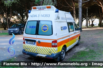 Volkswagen Transporter T5 
Azienda ULSS 4 Veneto Orientale
SUEM 118 ULSS 4 Emergenza
Ospedale di Jesolo (VE)
Allestimento Alea
"INDIA 3" 
Parole chiave: Volkswagen Transporter_T5 Ambulanza