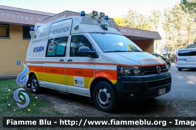 Volkswagen Transporter T5 
Azienda ULSS 4 Veneto Orientale
SUEM 118 ULSS 4 Emergenza
Ospedale di Jesolo (VE)
Allestimento Alea
"INDIA 3" 
Parole chiave: Volkswagen Transporter_T5 Ambulanza