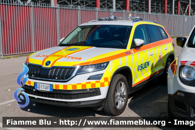 Skoda Kodiaq 
Azienda Ospedaliera di Padova
SUEM 118 ULSS 6 Emergenza
Ospedale di Padova
Allestimento Ambitalia
"MIKE 23" 
Parole chiave: Skoda Kodiaq Automedica