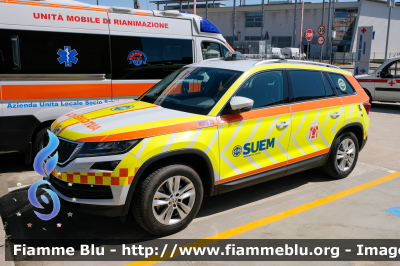 Skoda Kodiaq 
Azienda Ospedaliera di Padova
SUEM 118 ULSS 6 Emergenza
Ospedale di Padova
Allestimento Ambitalia
"MIKE 23" 
Parole chiave: Skoda Kodiaq Automedica