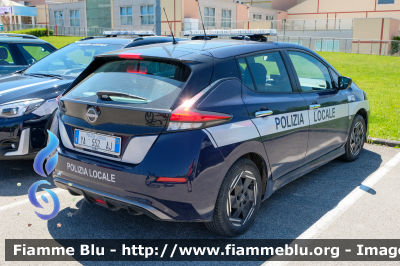 Nissan Leaf II serie 
Polizia Locale Cavallino-Treporti (VE)
Allestimento Futura Veicoli Speciali
Codice Veicolo: 02
POLIZIA LOCALE YA 552 AJ 
Parole chiave: Nissan Leaf_IIserie POLIZIALOCALEYA552AJ